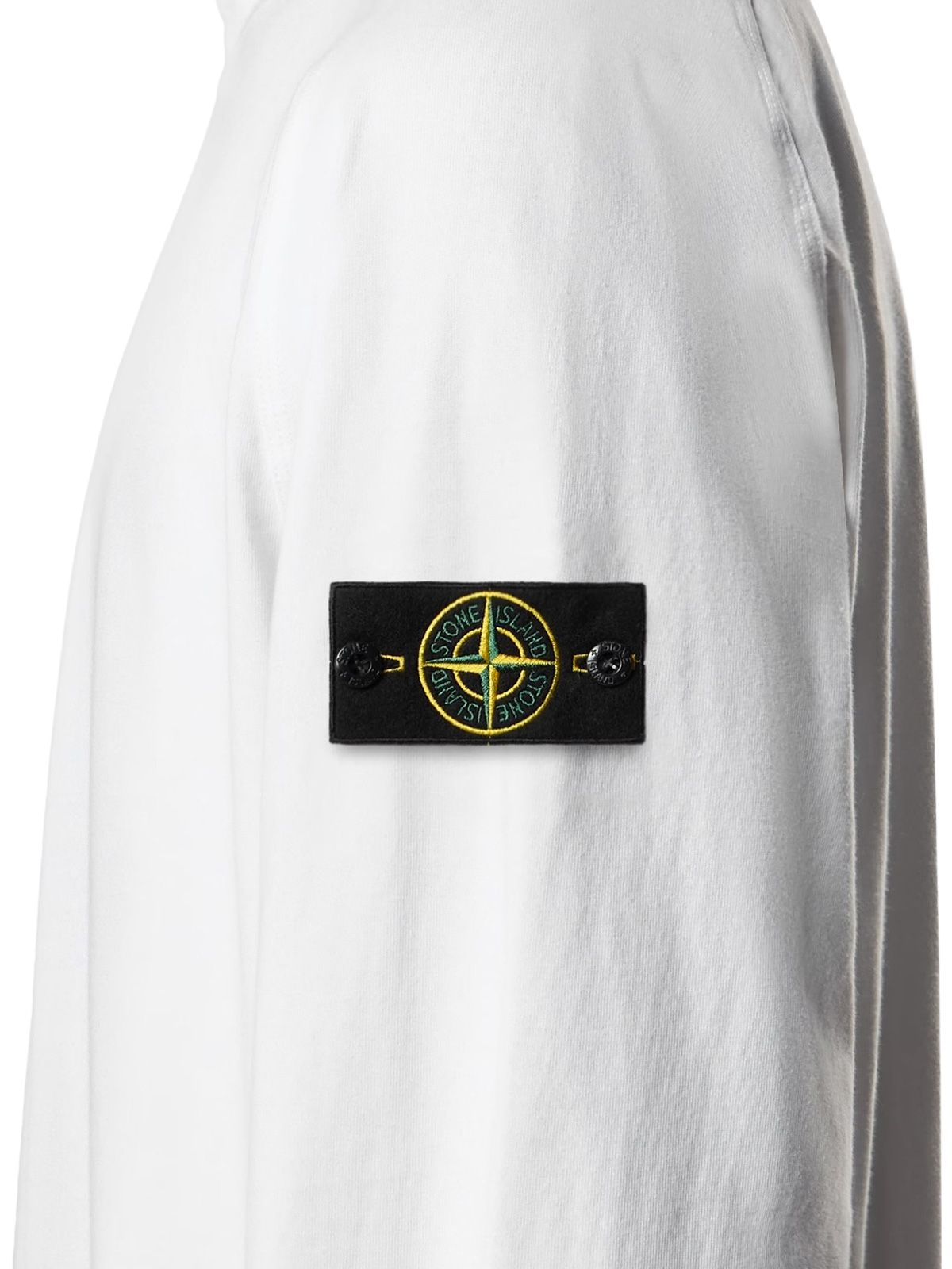 Felpa bianca STONE ISLAND