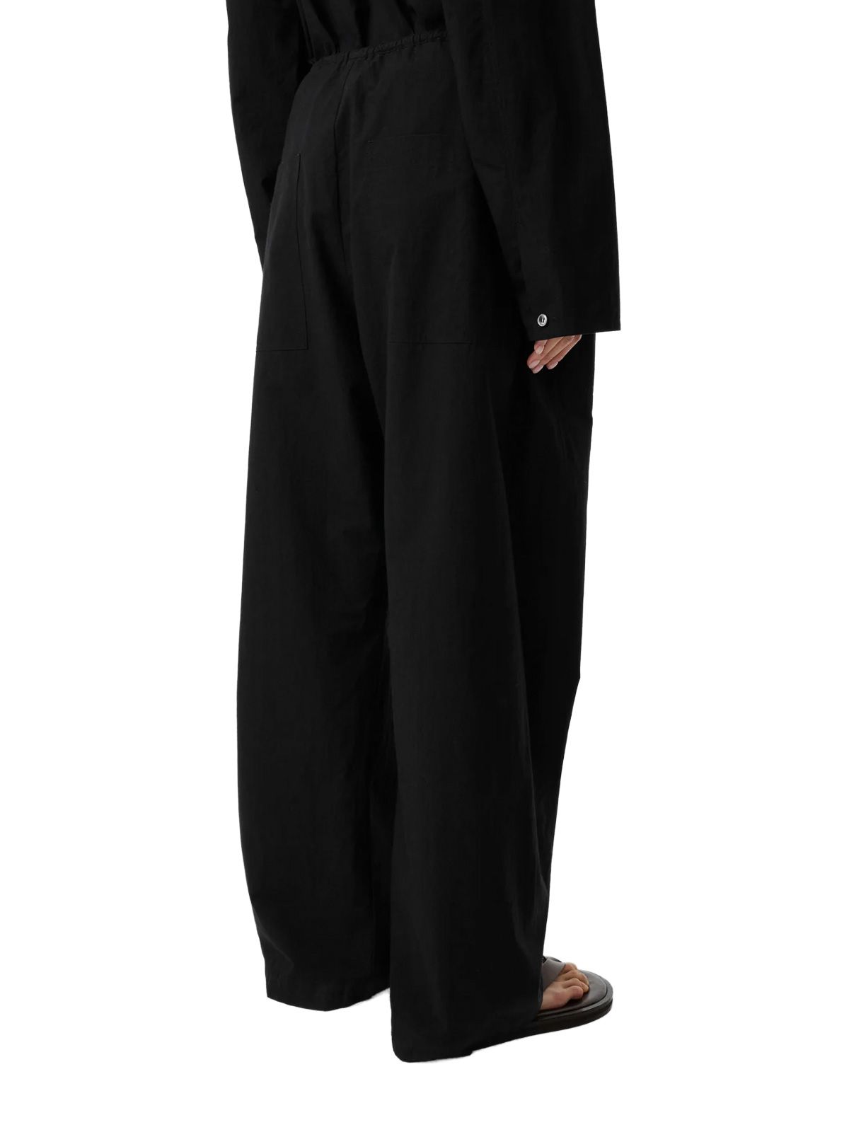 pantaloni draw cord neri  STUDIO NICHOLSON