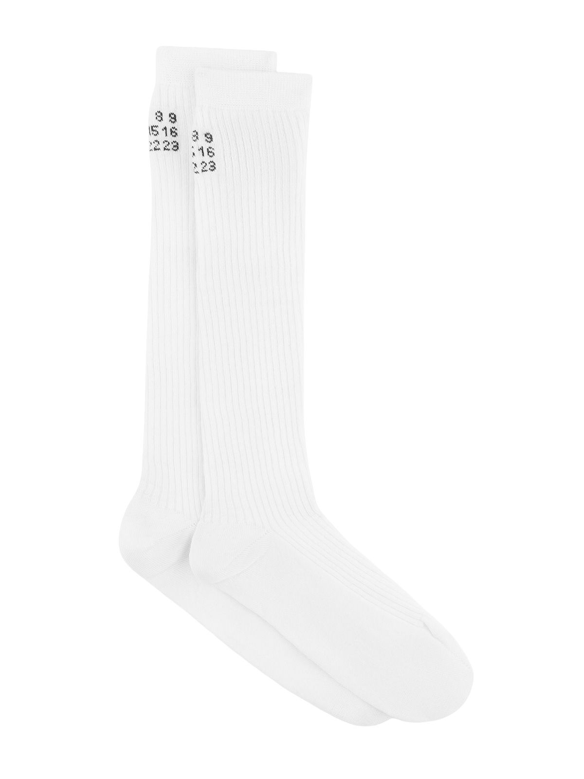 socks bootleg white  MM6 MAISON MARGIELA