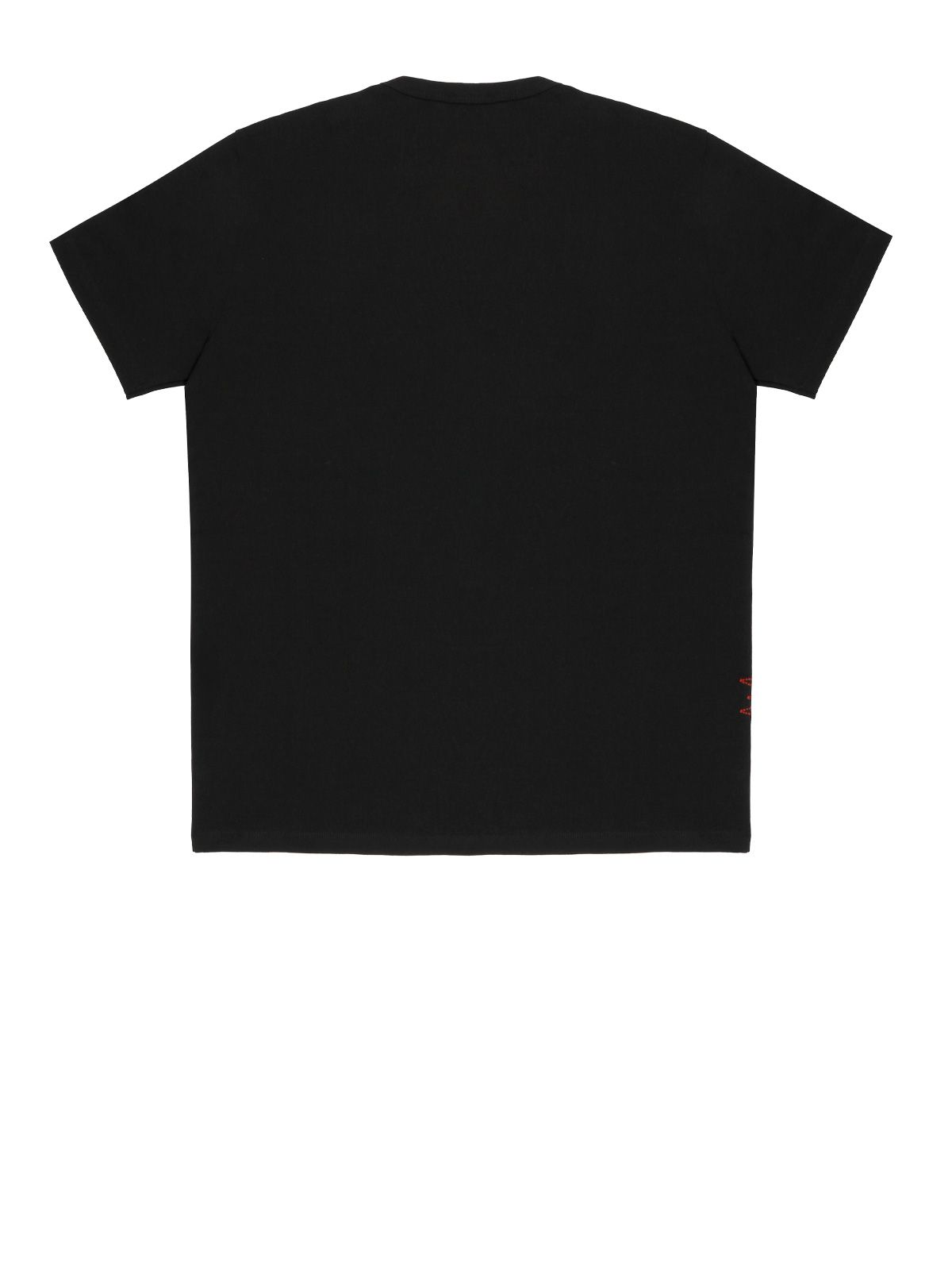 Black t-shirt AMARANTO