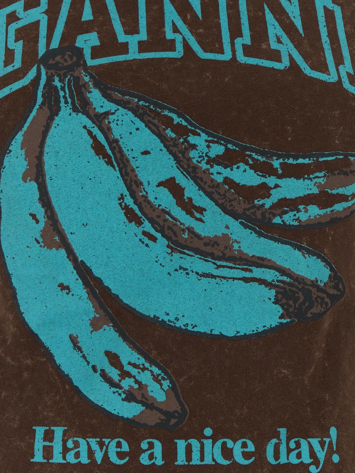 future jersey baby fit banana coffee GANNI