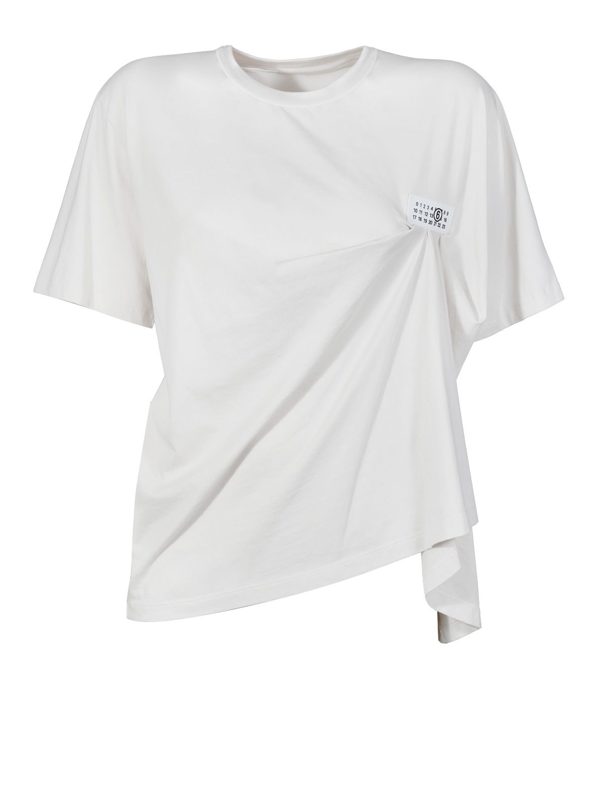 short slevved top white 