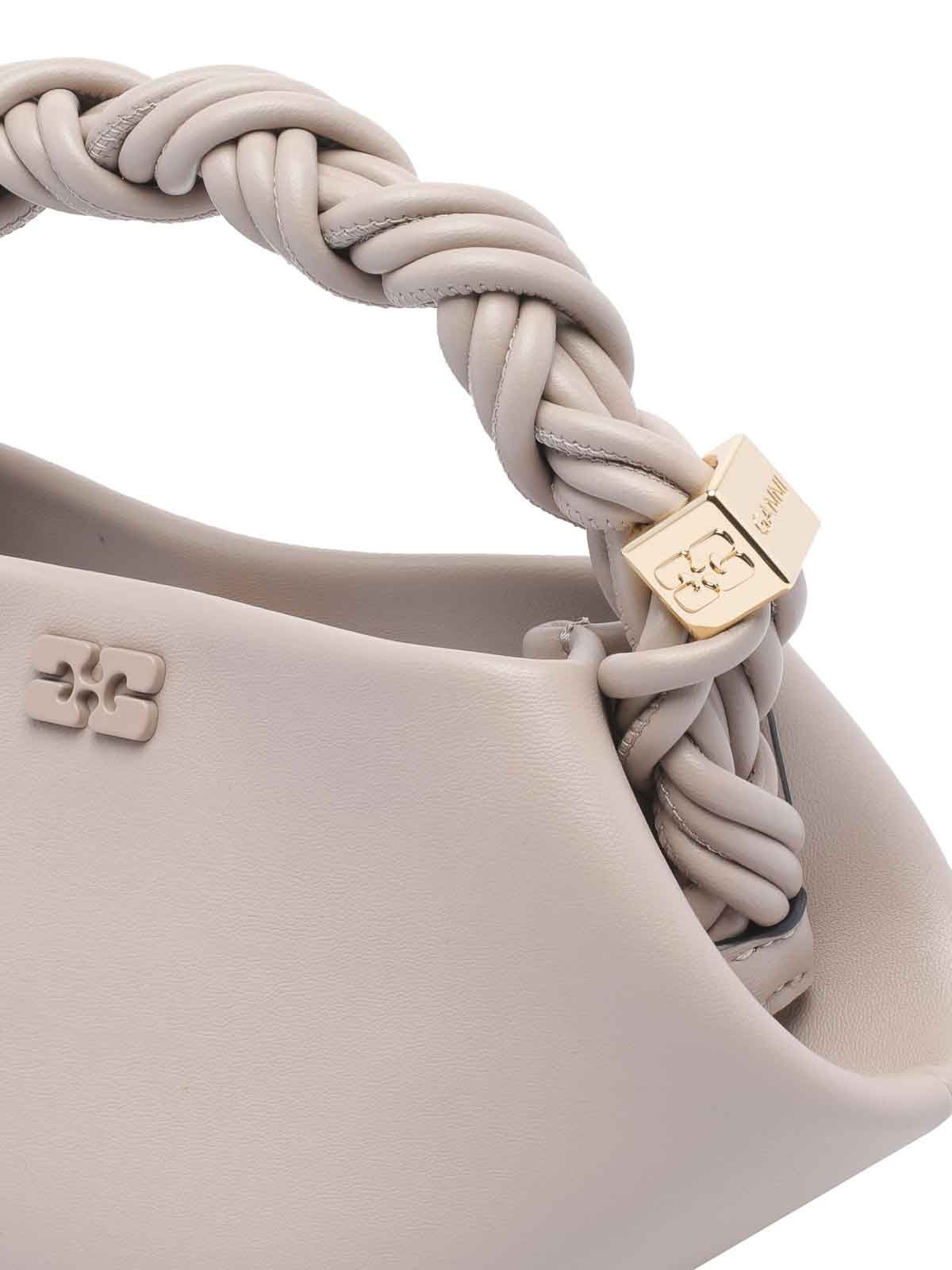 bou bag mini oyster grey  GANNI