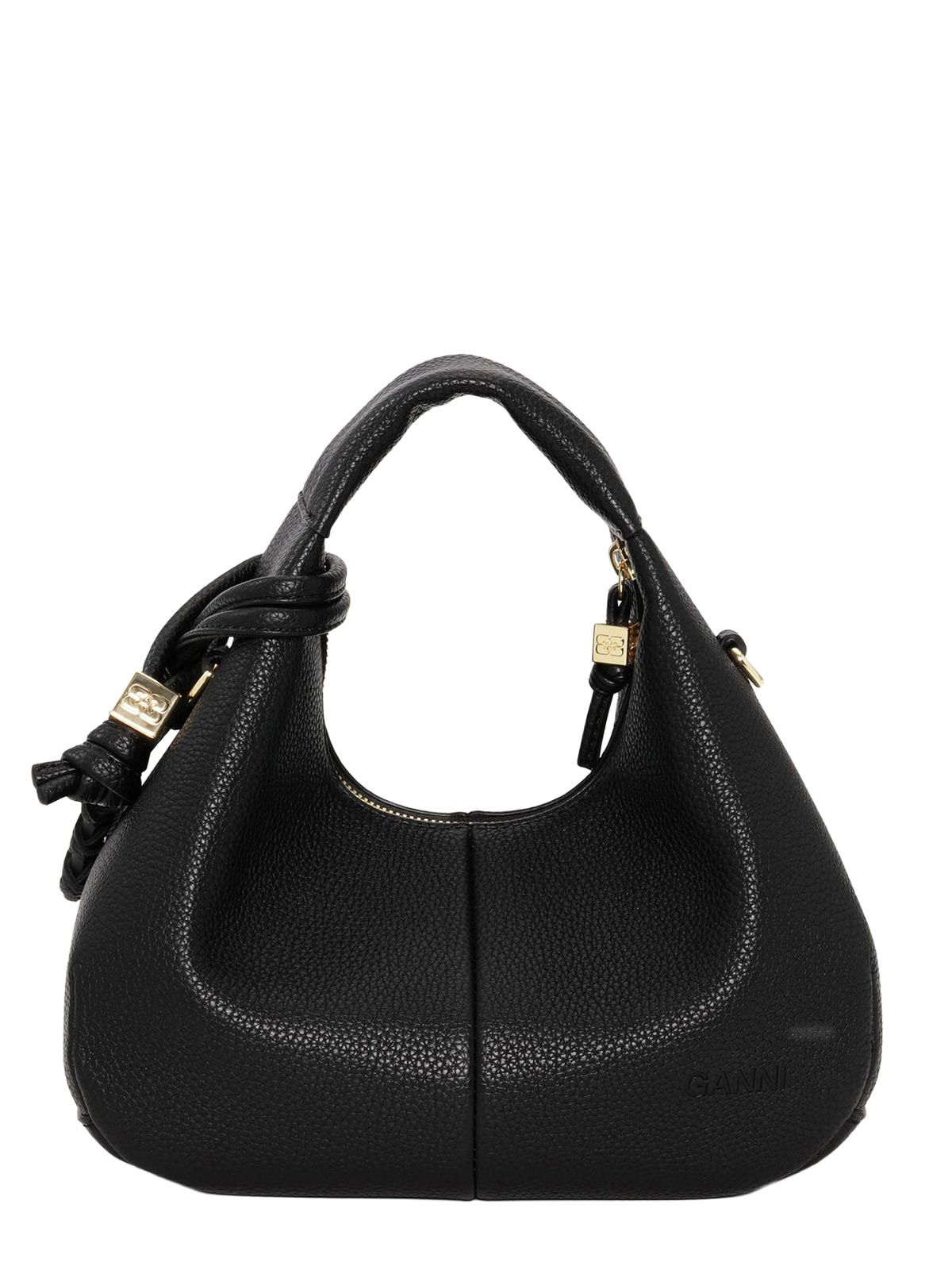 hobo mini grained black GANNI