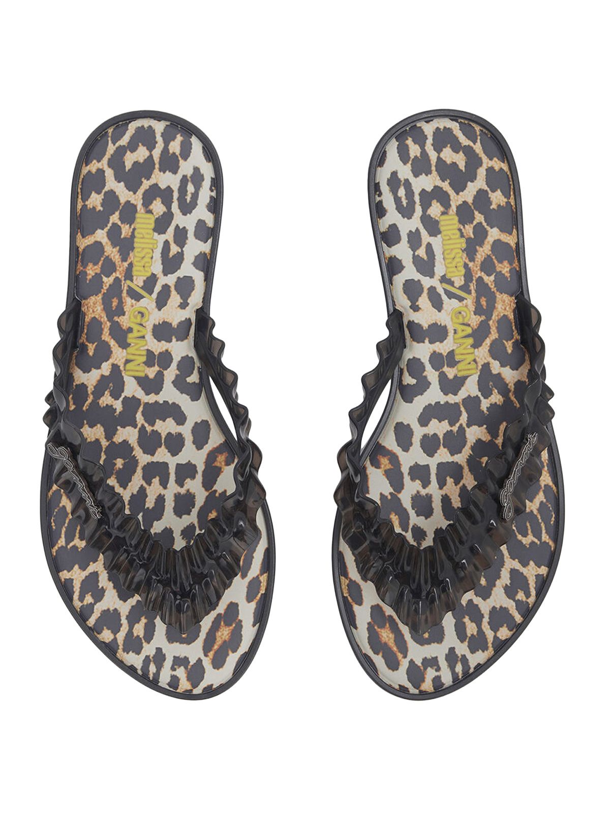 flip flop melissa leopard  GANNI