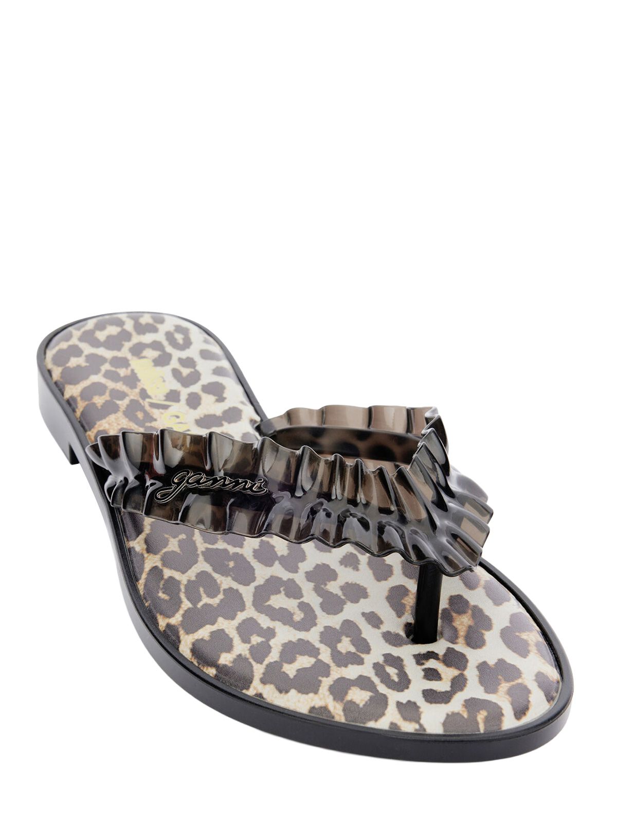 flip flop melissa leopard  GANNI