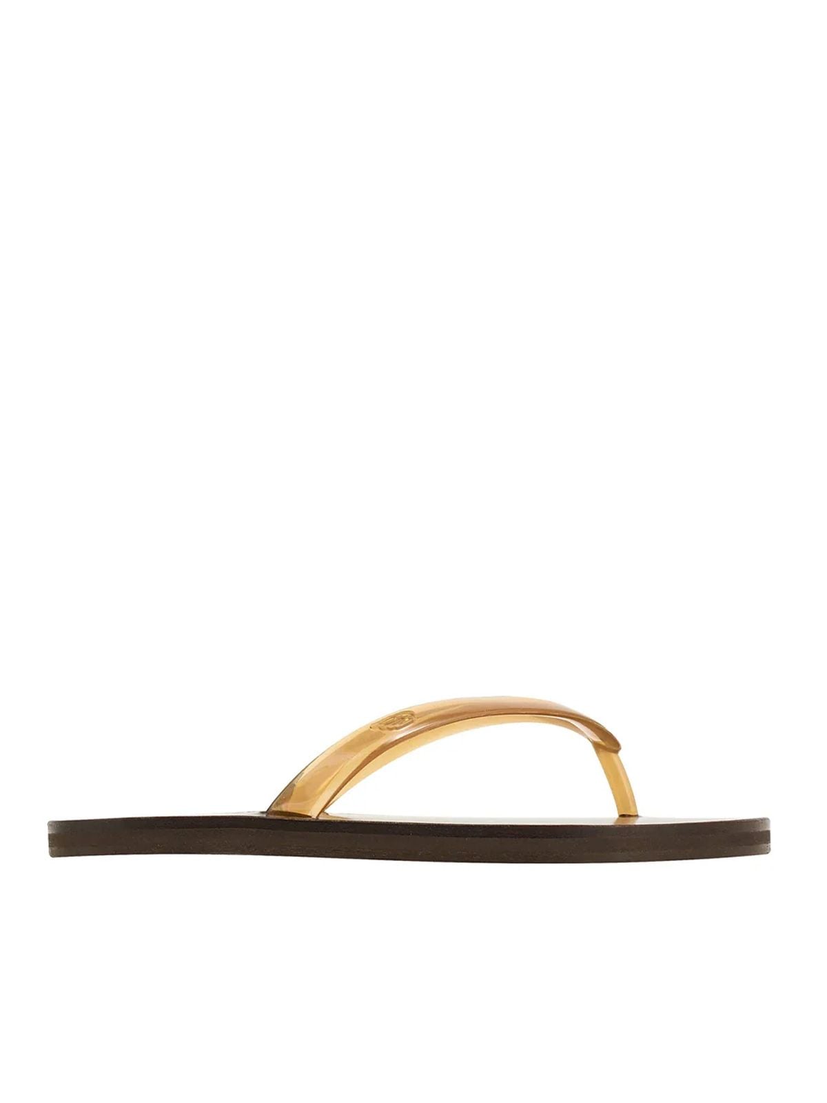 sandali flip flops saionara jelly caramello 