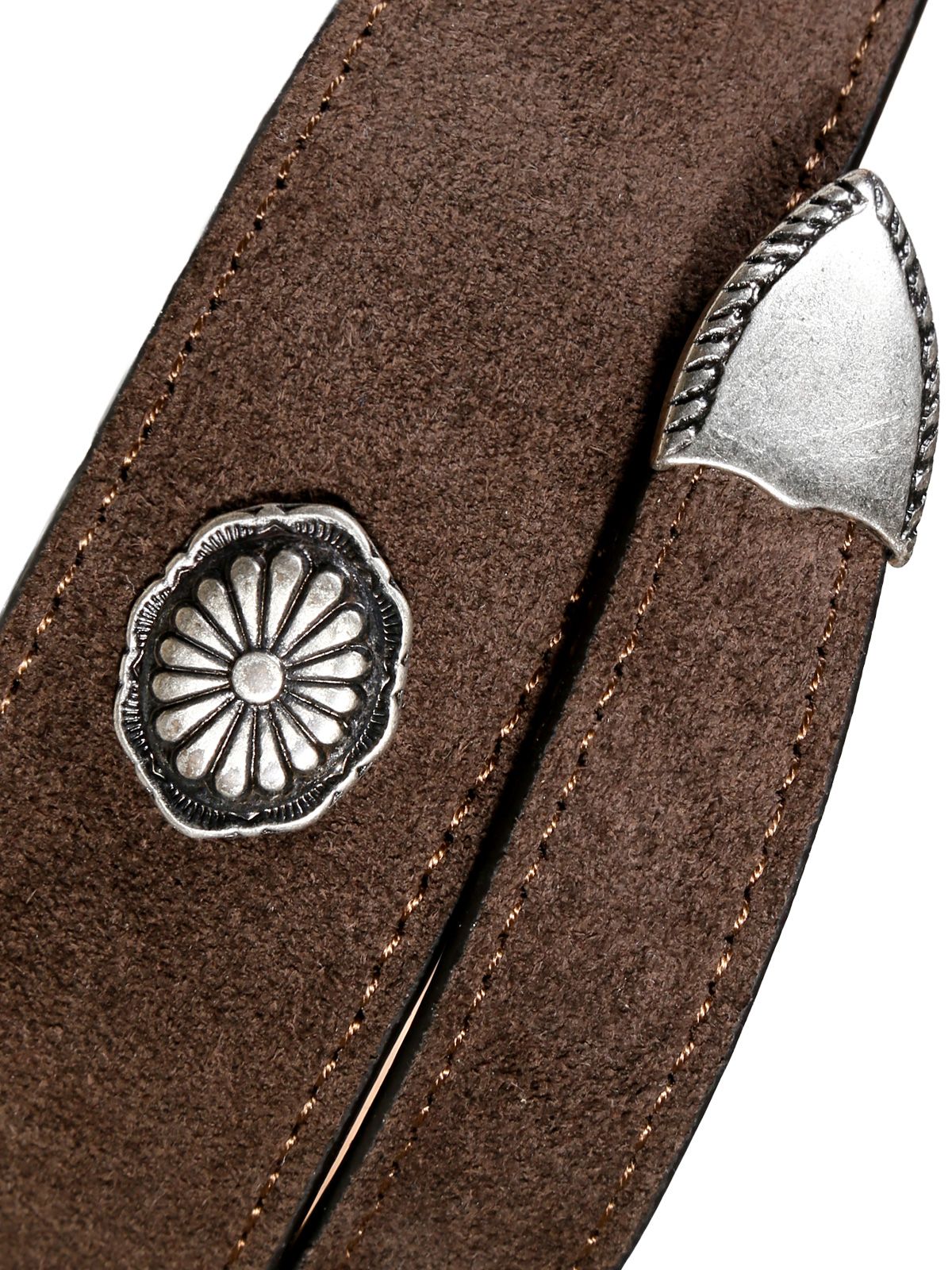 eduardo belt with studs brown PAURA