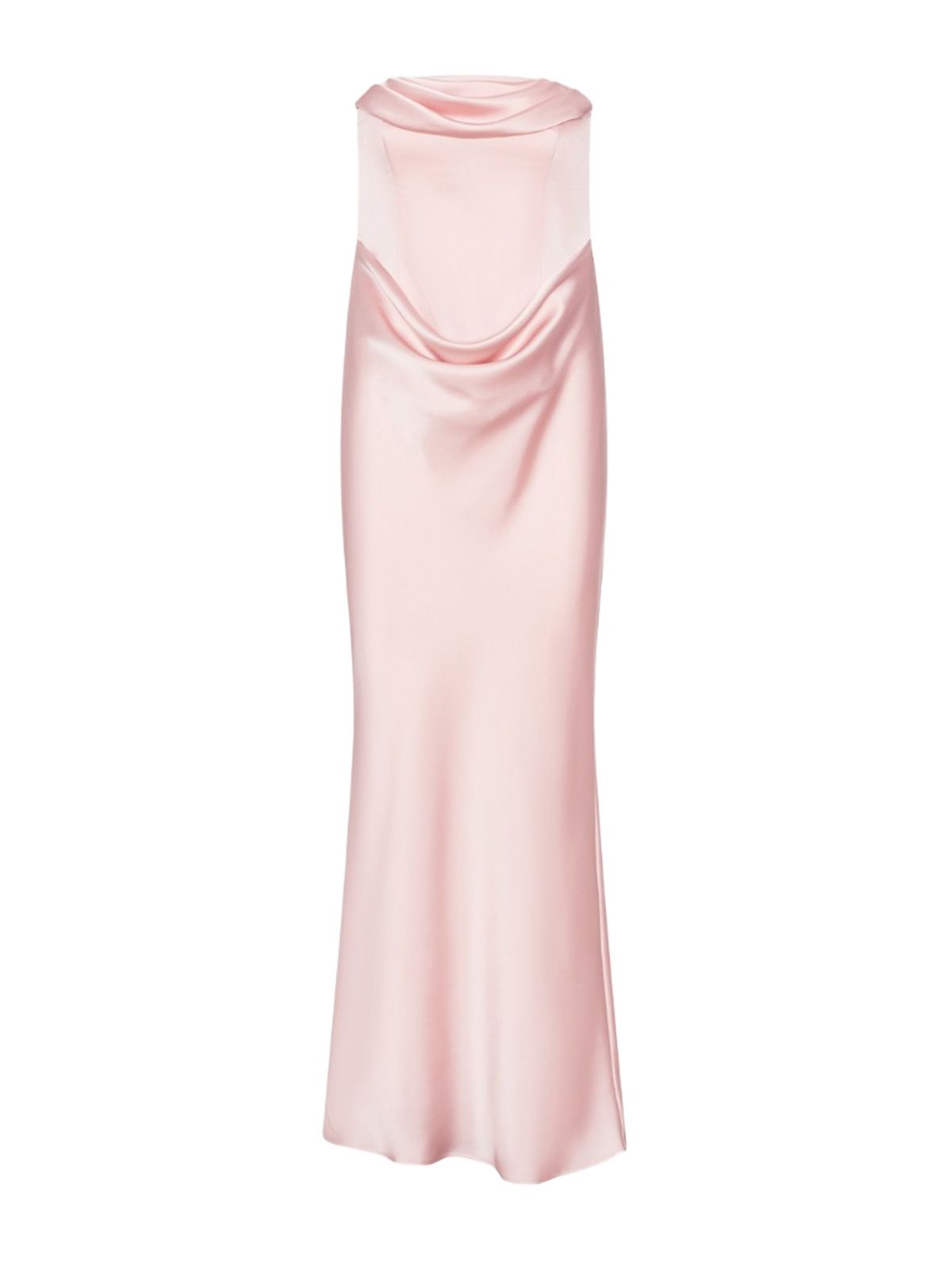 corsage long dress cipria