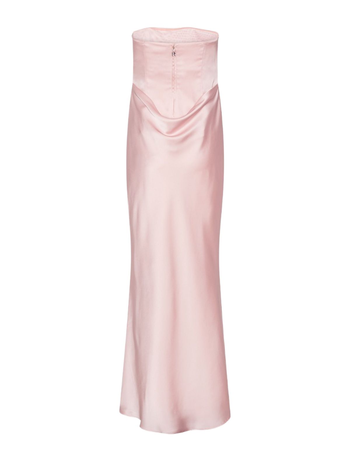 corsage long dress cipria ROTATE