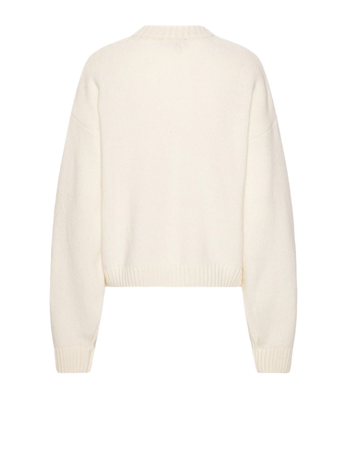 crewneck sweater cream ROTATE
