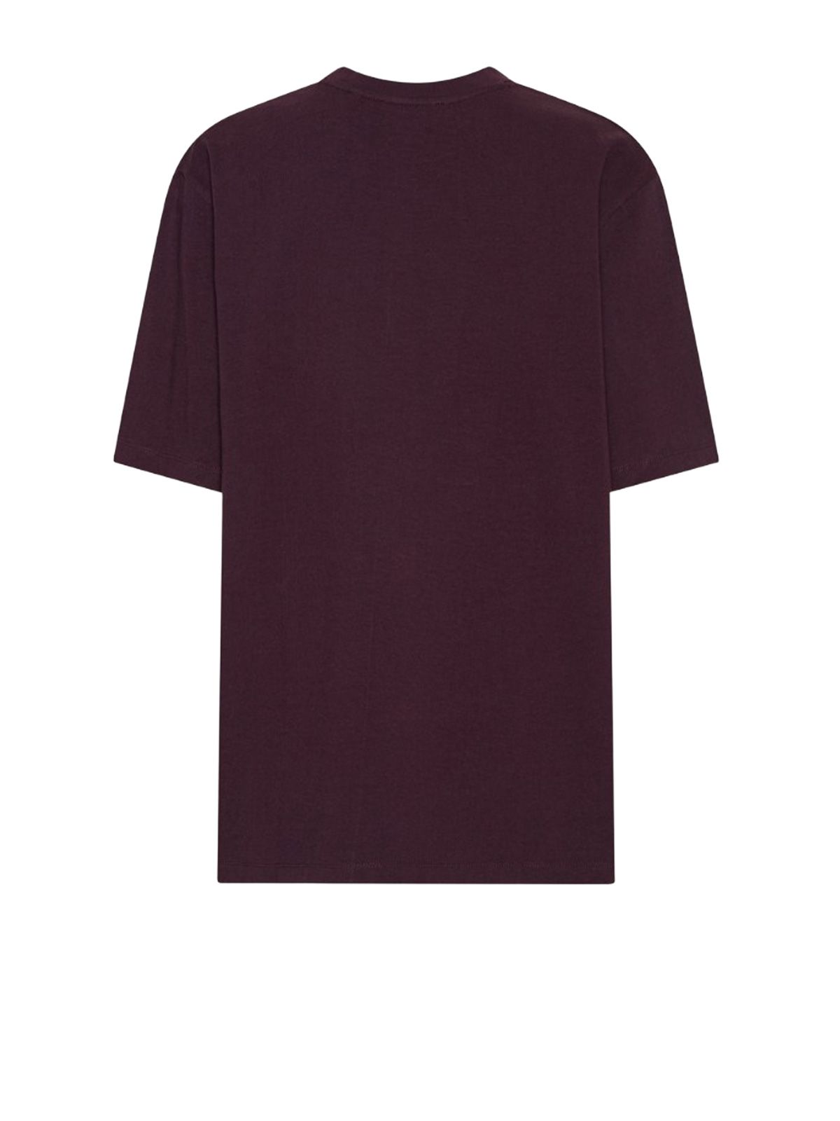 t-shirt oversize in jersey bordeaux ROTATE