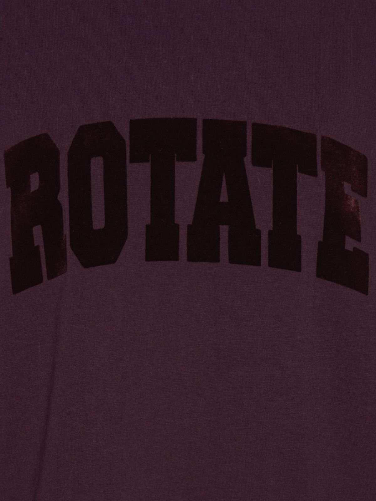 t-shirt oversize in jersey bordeaux ROTATE