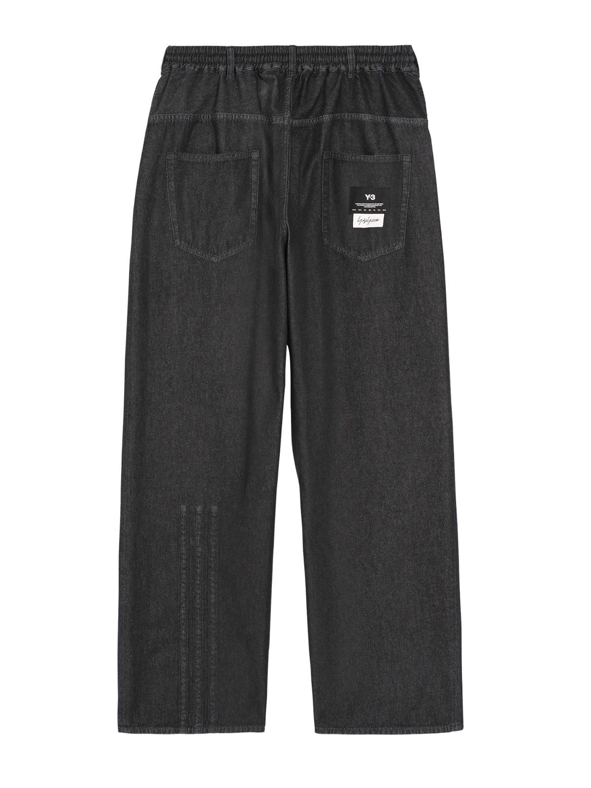 Black denim pants Y-3
