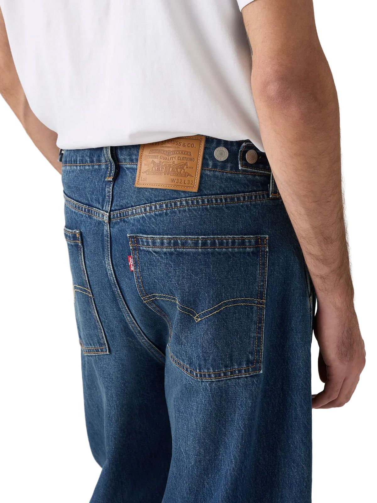 jeans baggy barrel max volume dark blue  LEVI'S