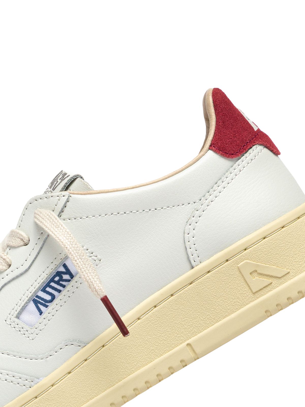 sneakers medalist low bianco rosse  AUTRY