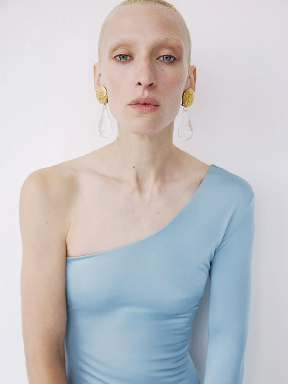 Abito celeste yuna in nerolique THE NEW ARRIVALS ILKYAZ OZEL