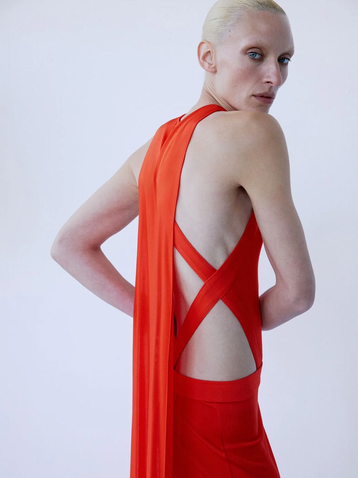Abito yoko in amberica rosso THE NEW ARRIVALS ILKYAZ OZEL