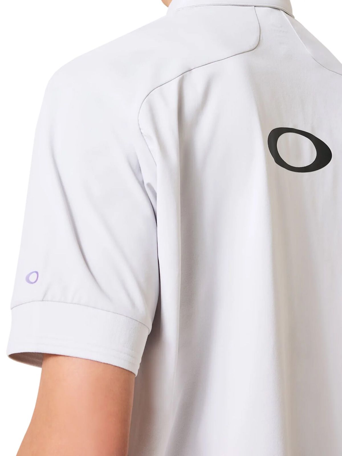 heat block cabana shirt grey  OAKLEY