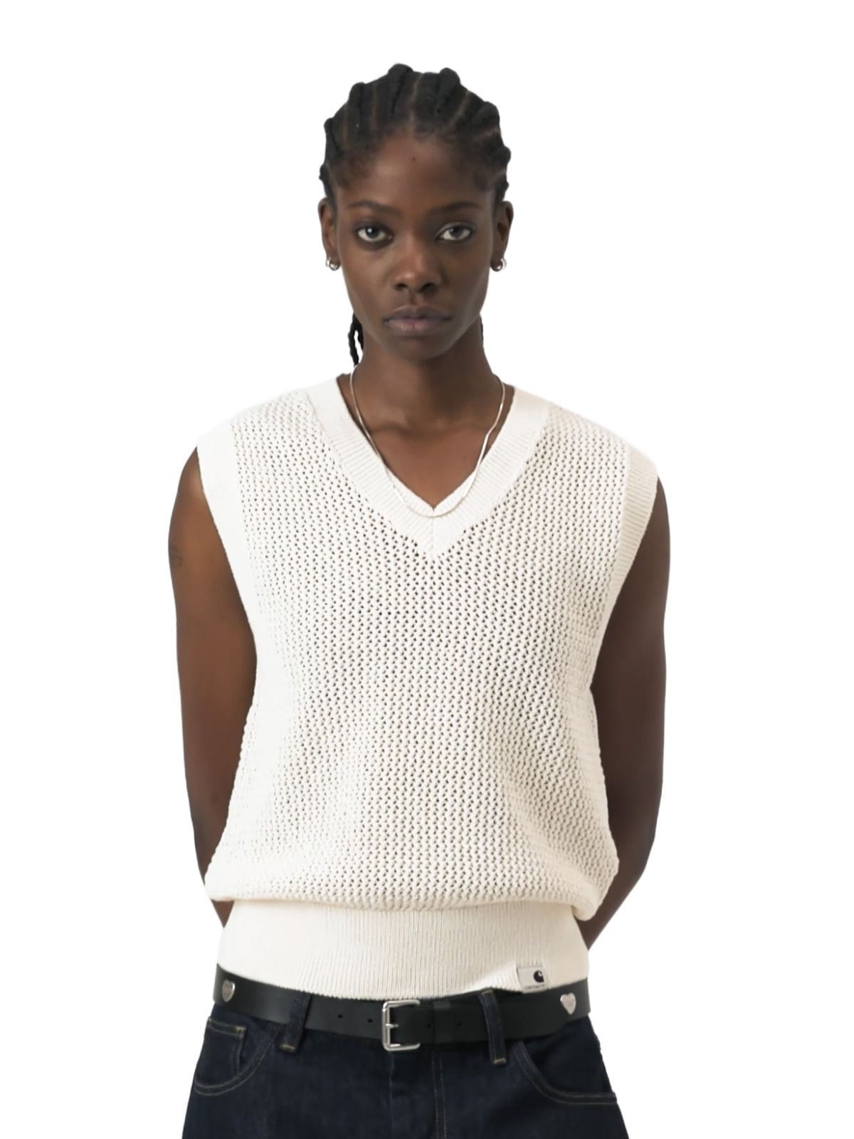 canotta stockton vest neutra CARHARTT WIP