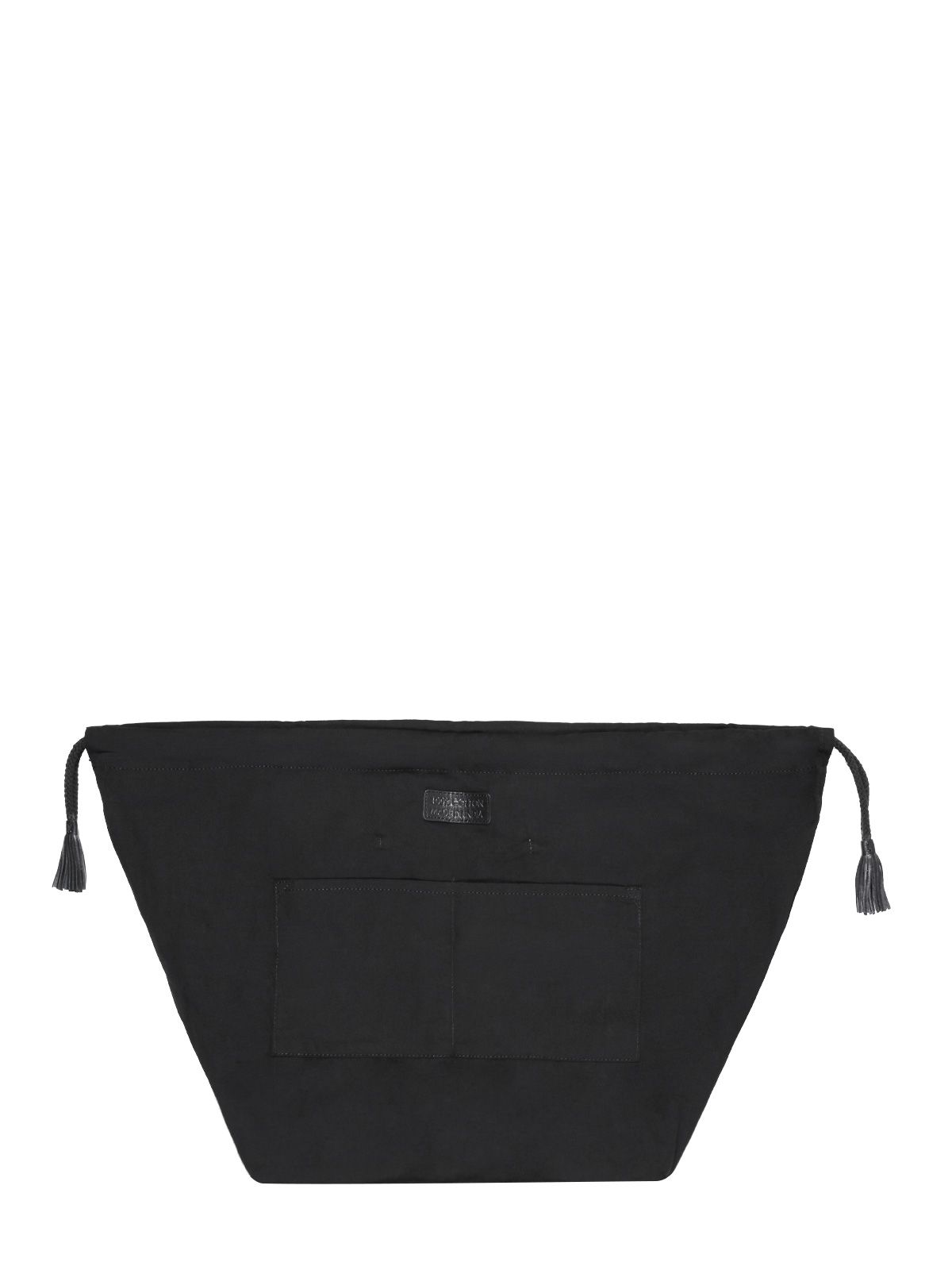 cdb cotton drawstring bag black 