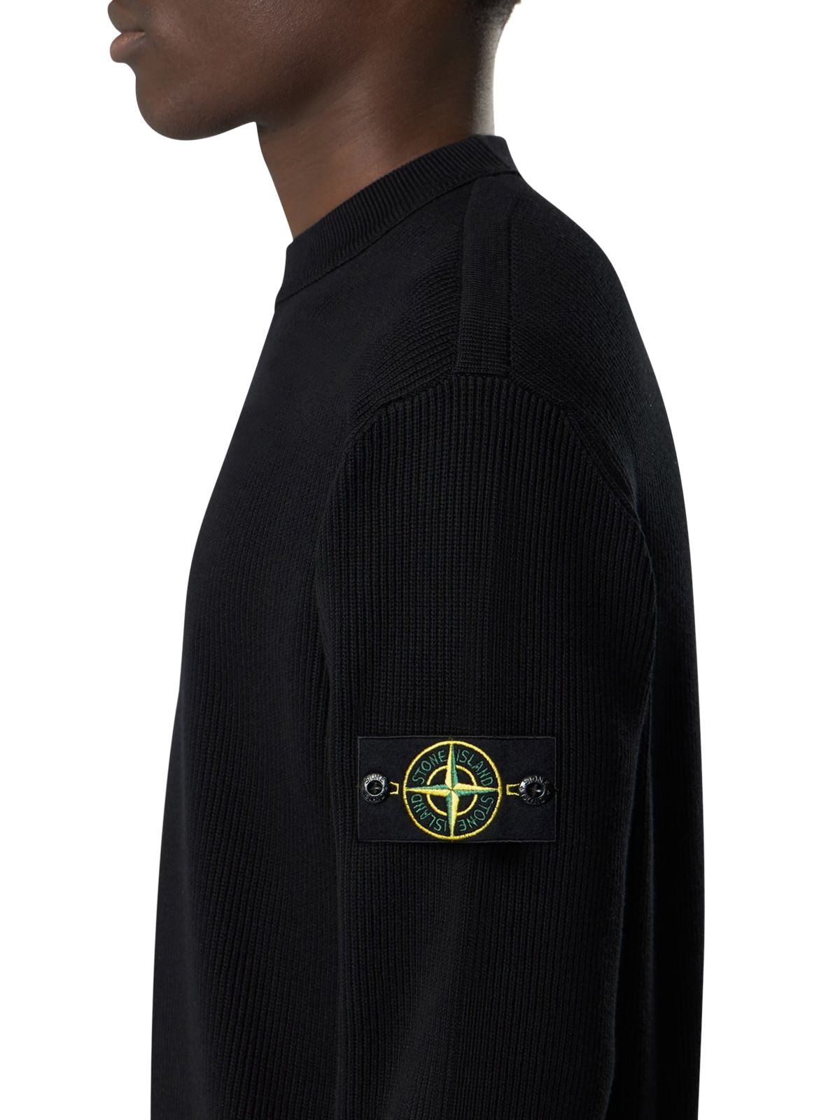 sweater crewneck black  STONE ISLAND