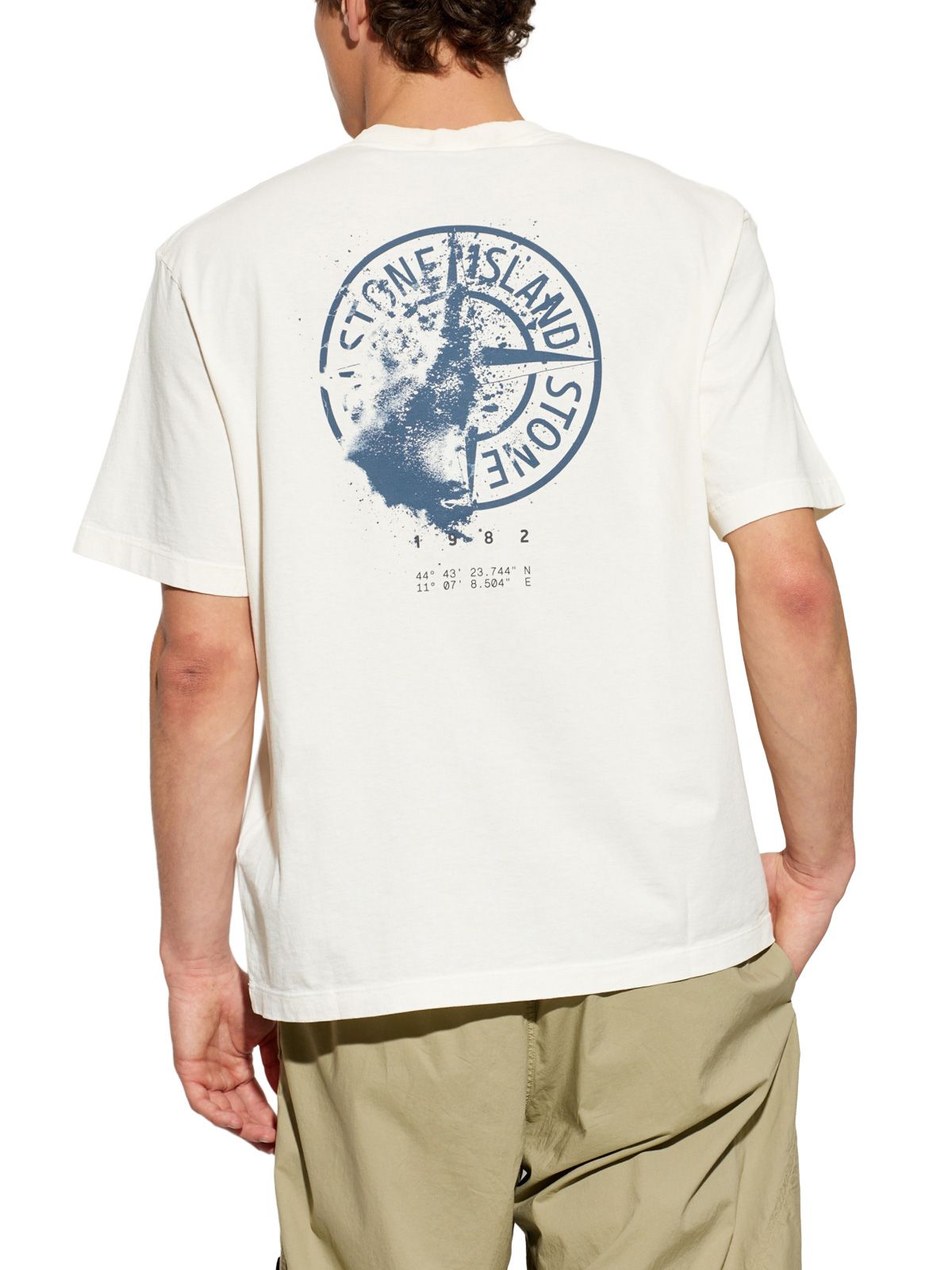 t-shirt bianca   STONE ISLAND
