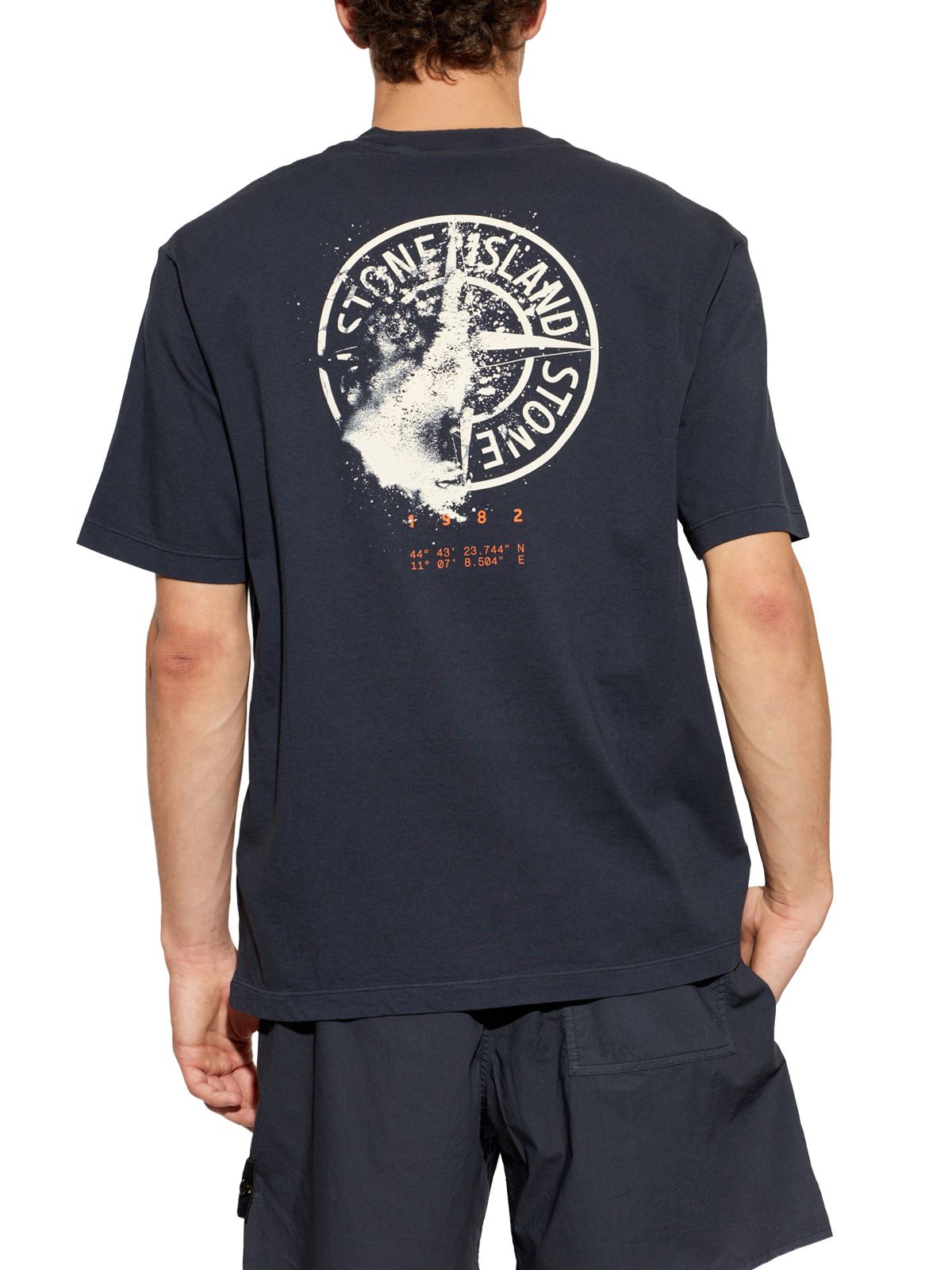 t-shirt blue  STONE ISLAND