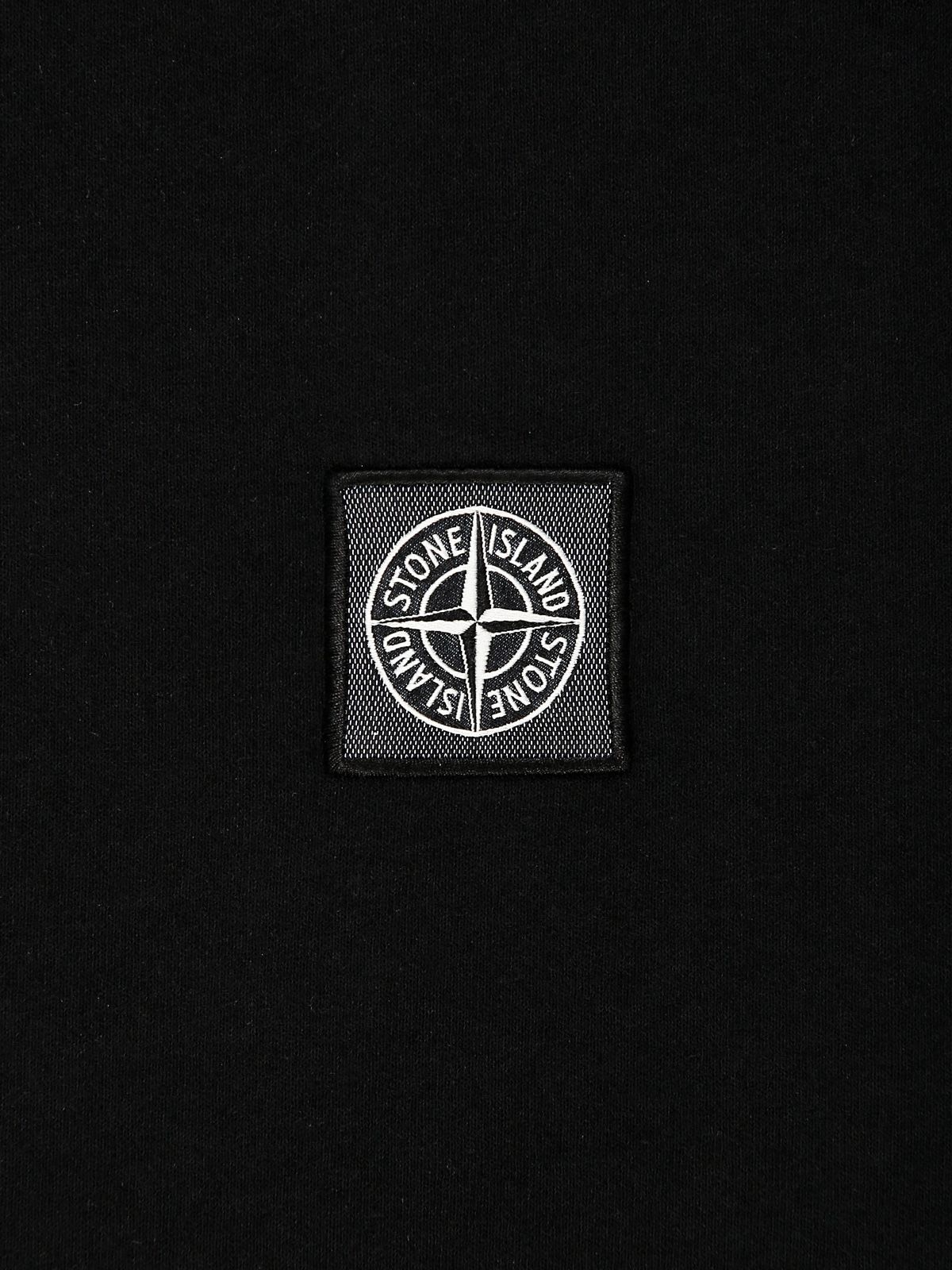 t-shirt black  STONE ISLAND