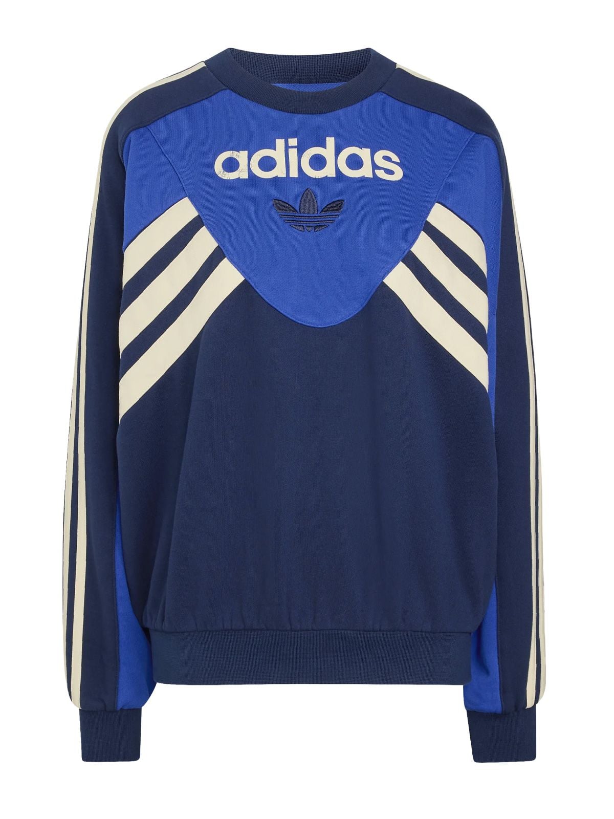 sweatshirt graphic crew blue 