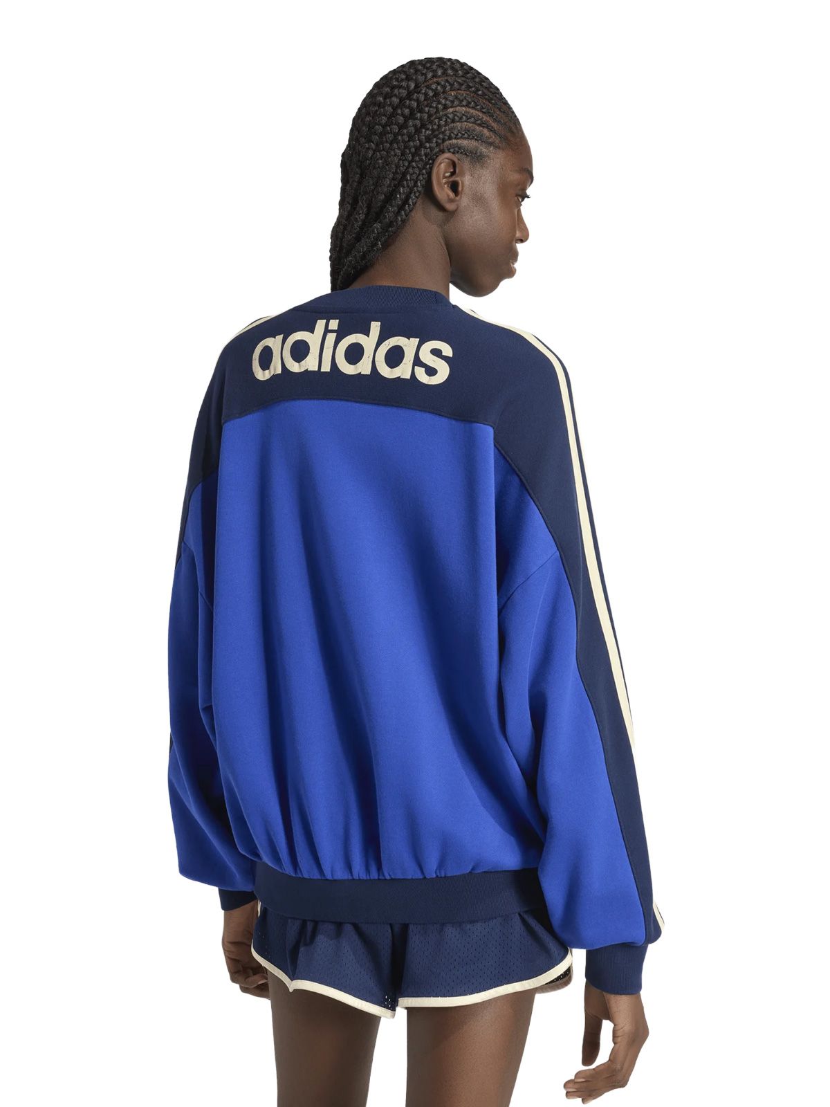 sweatshirt graphic crew blue  ADIDAS ORIGINALS