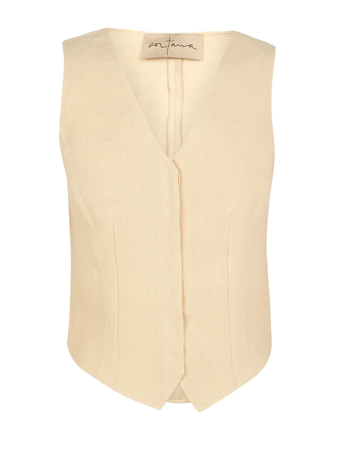 costa vest white 