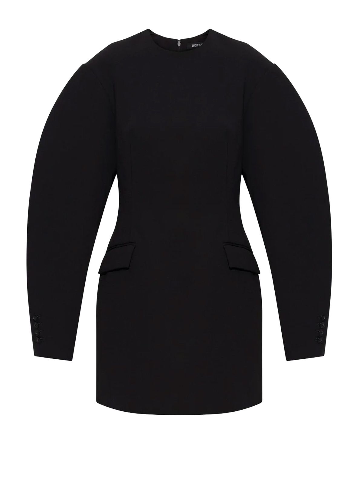 fitted tailored dress BLACK 