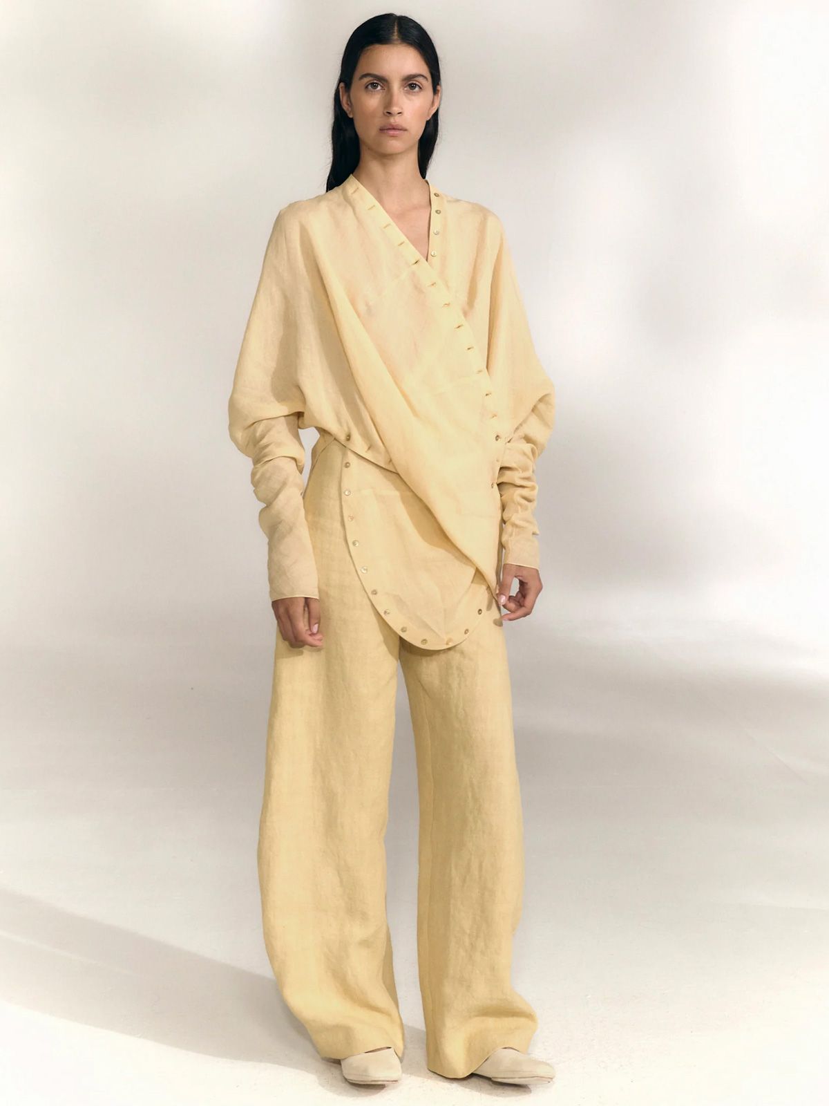 costa pants beige  CORTANA