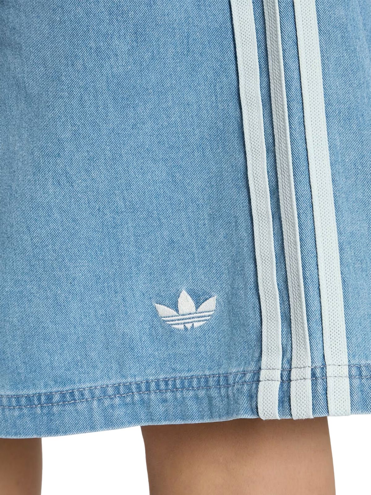 denim shorts light blue ADIDAS ORIGINALS