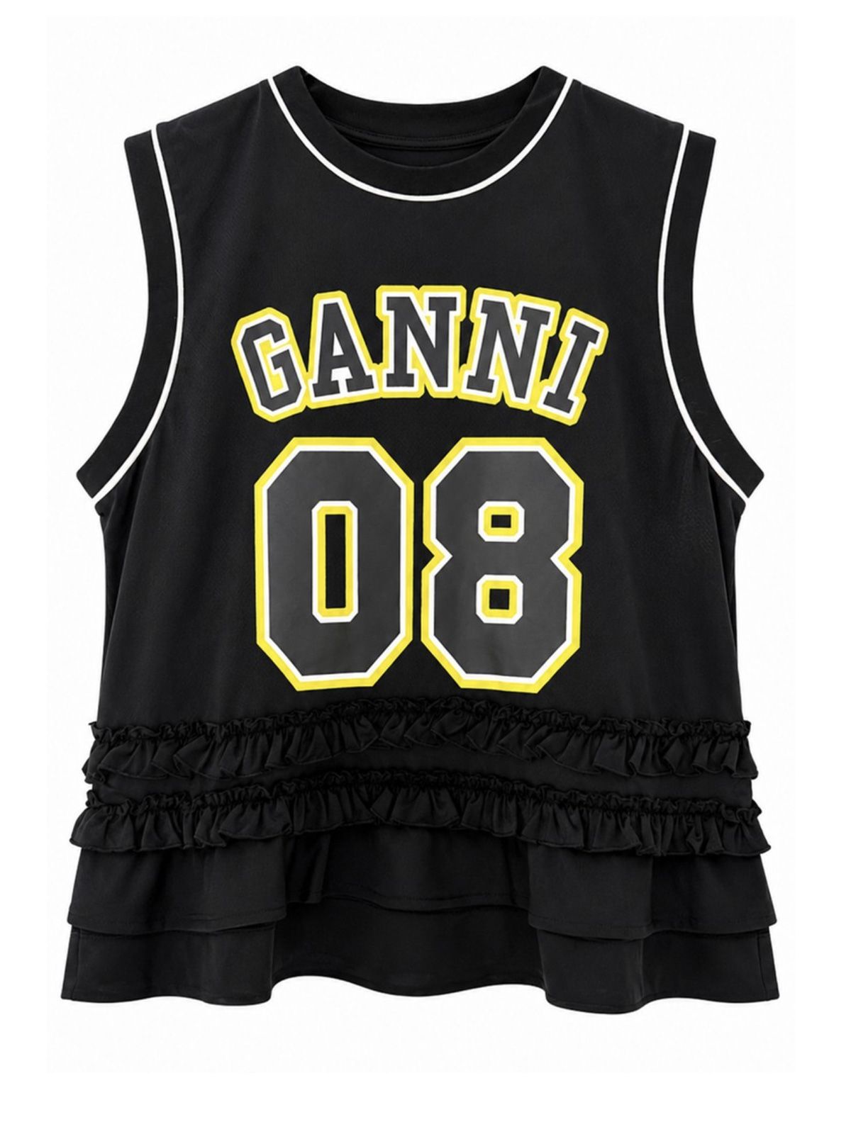 canotta oversize cycora nera