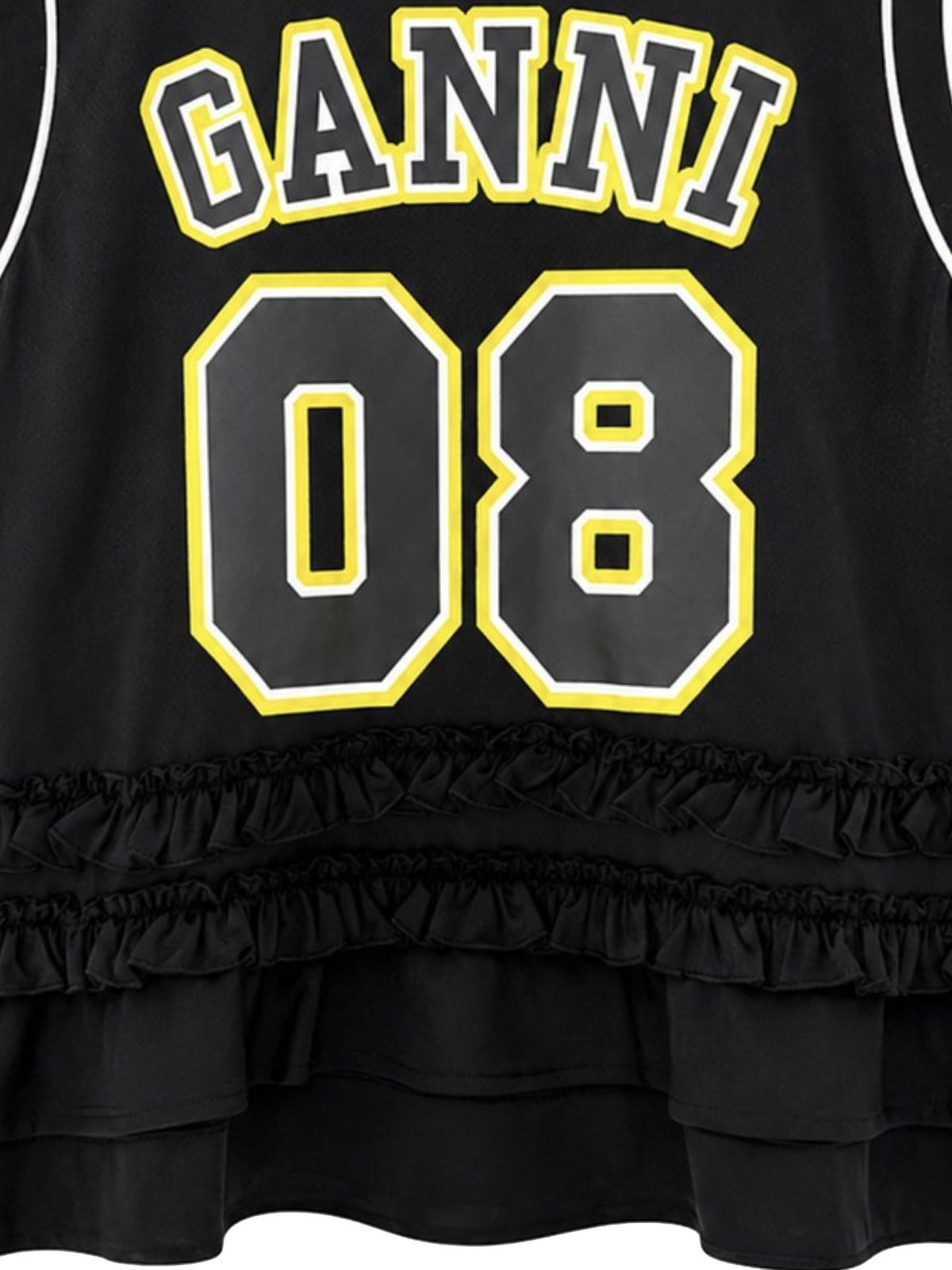 canotta oversize cycora nera GANNI