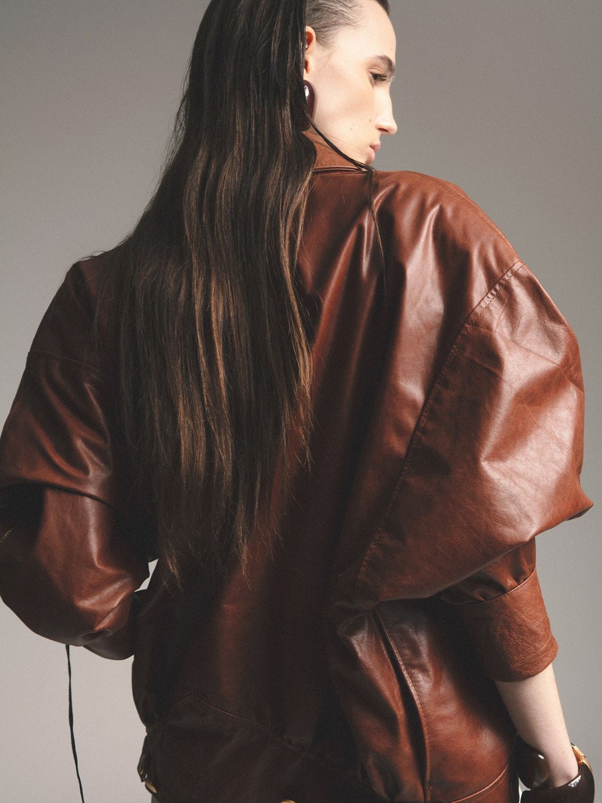 Brown jacket NINEMINUTES