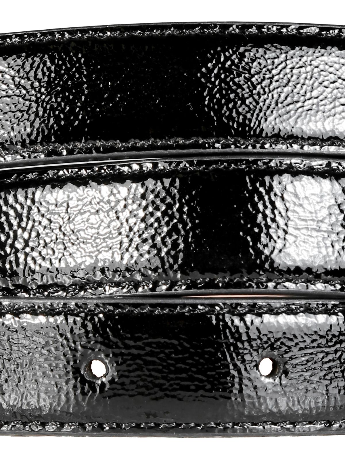 Black thin belt HUSBANDS