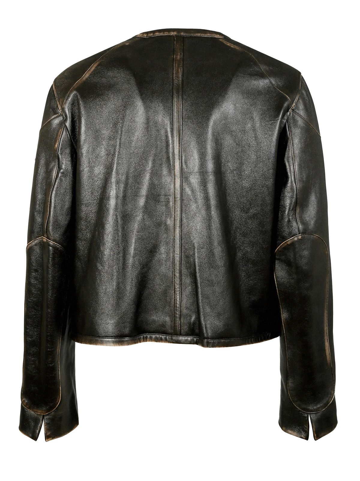 alfeo leather jacket black  NAMACHEKO