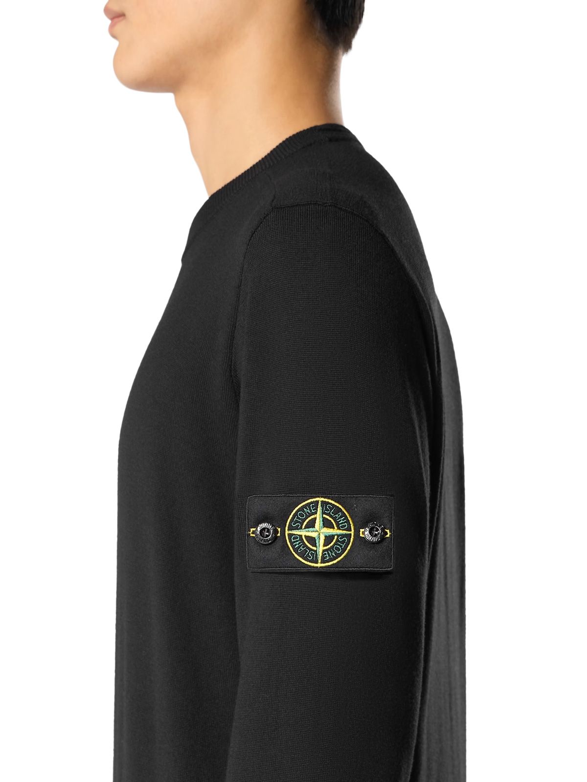 sweatshirt crewneck black  STONE ISLAND