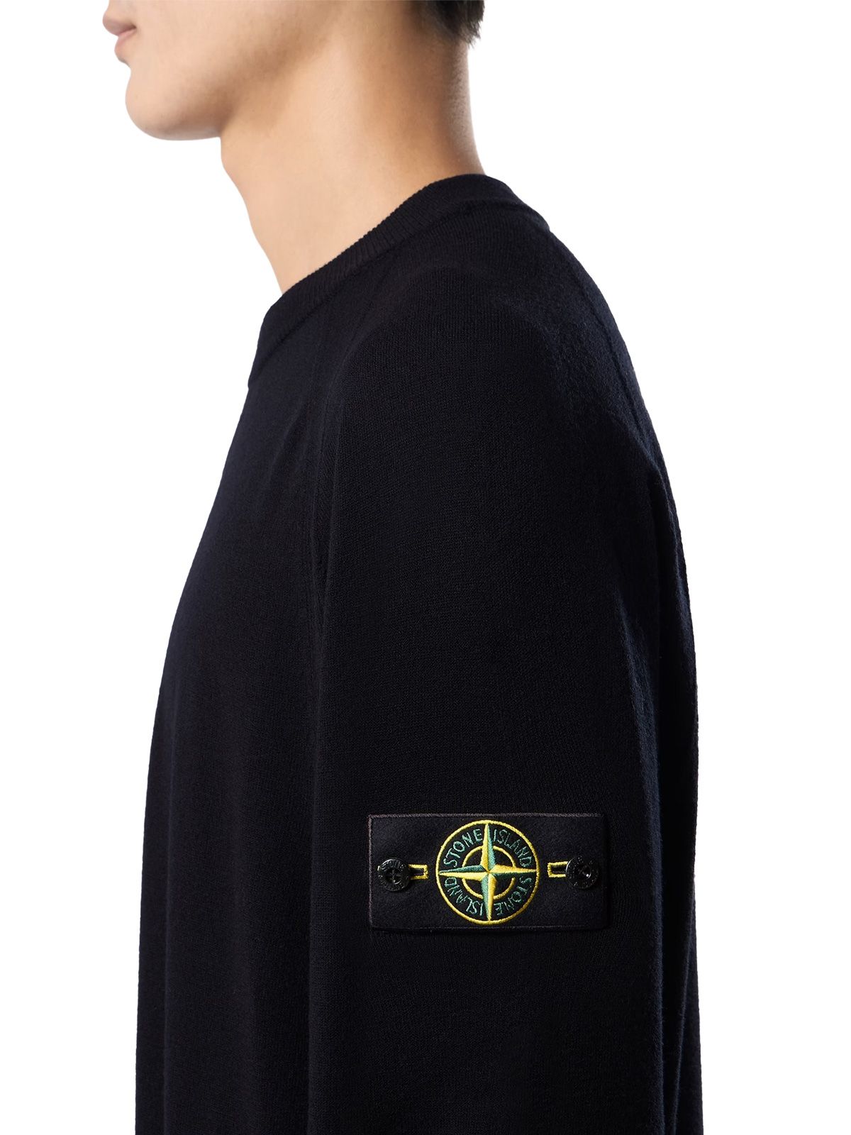 sweatshirt crewneck black  STONE ISLAND
