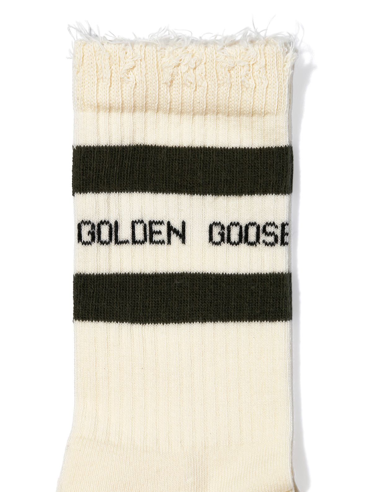 calzini alti rib bianchi  GOLDEN GOOSE