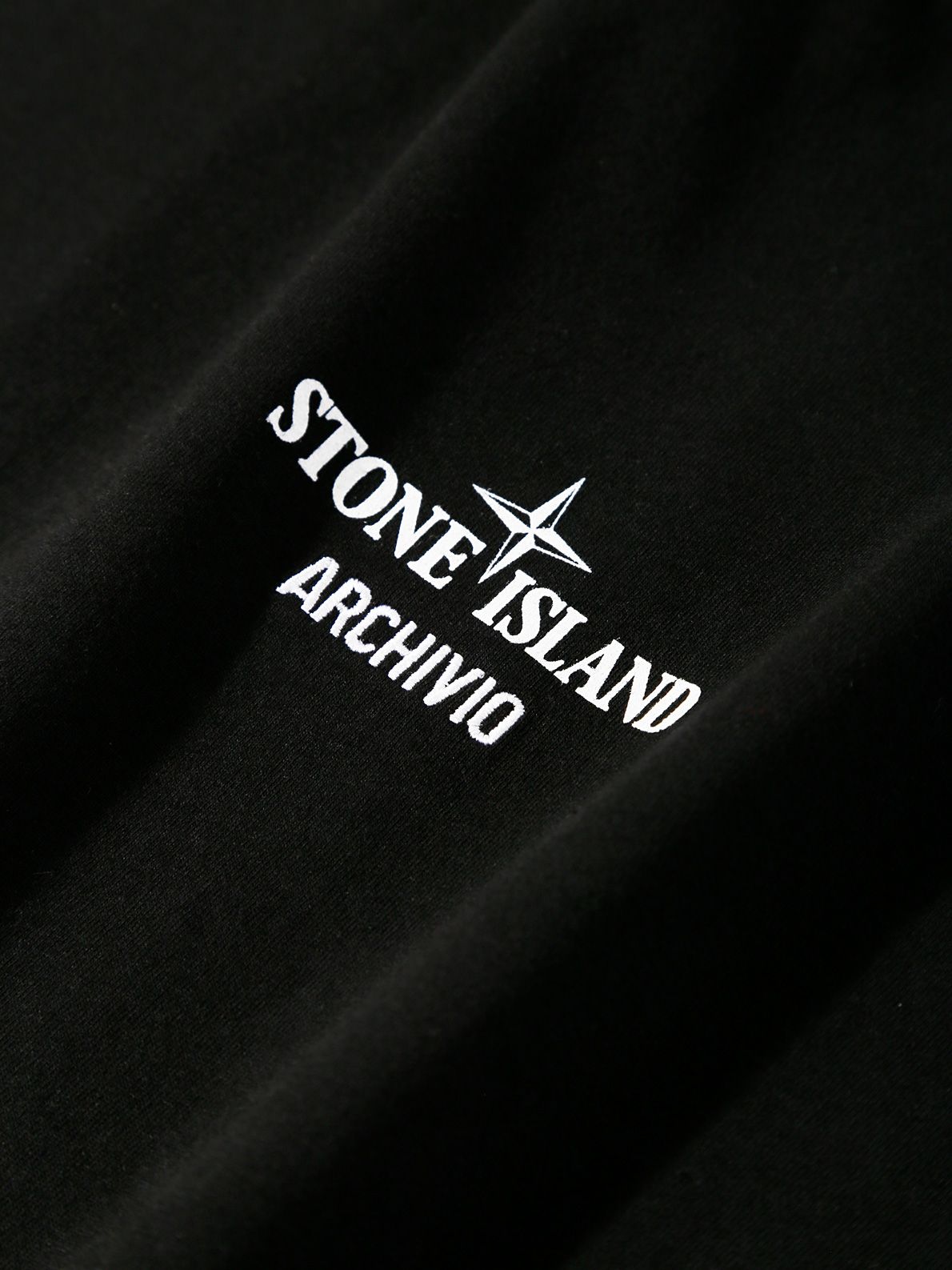t-shirt black  STONE ISLAND