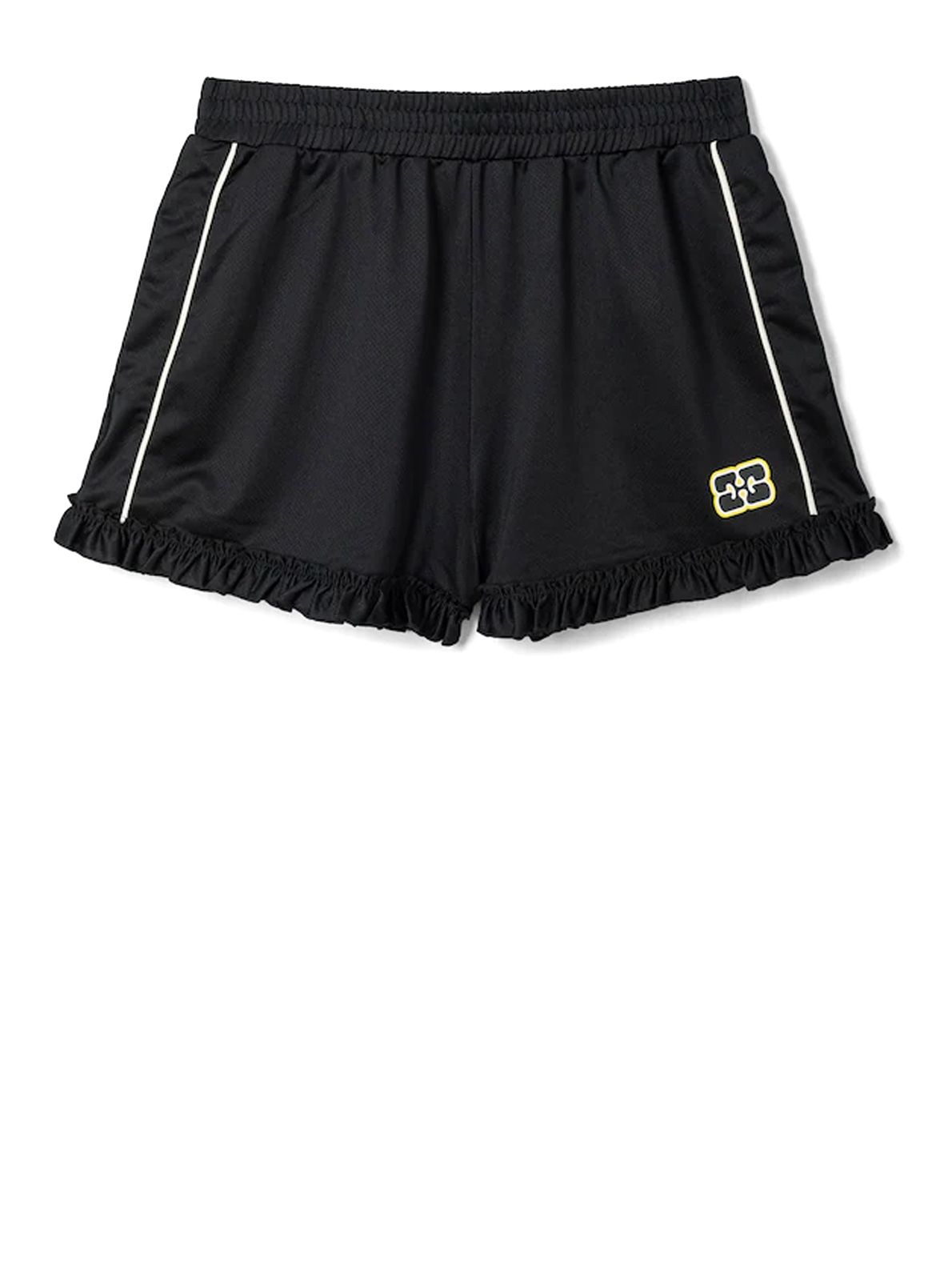 cycora shorts with frills black