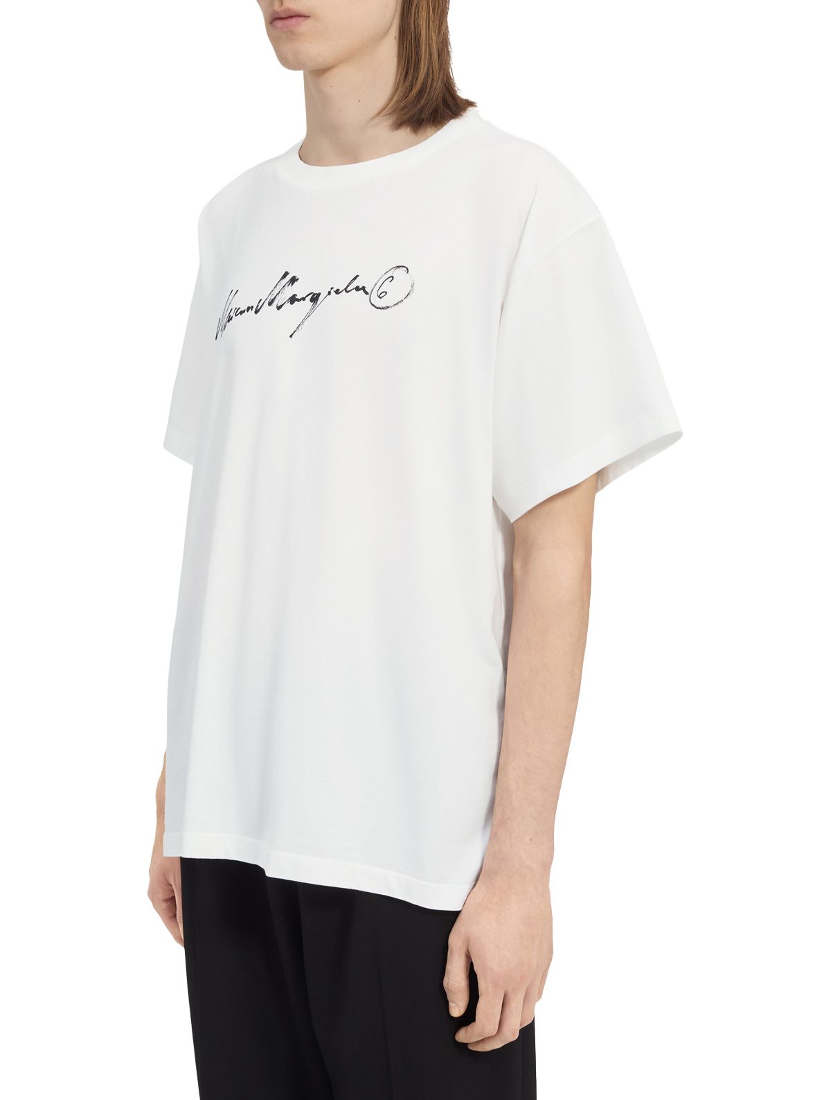 t-shirt white  MM6 MAISON MARGIELA