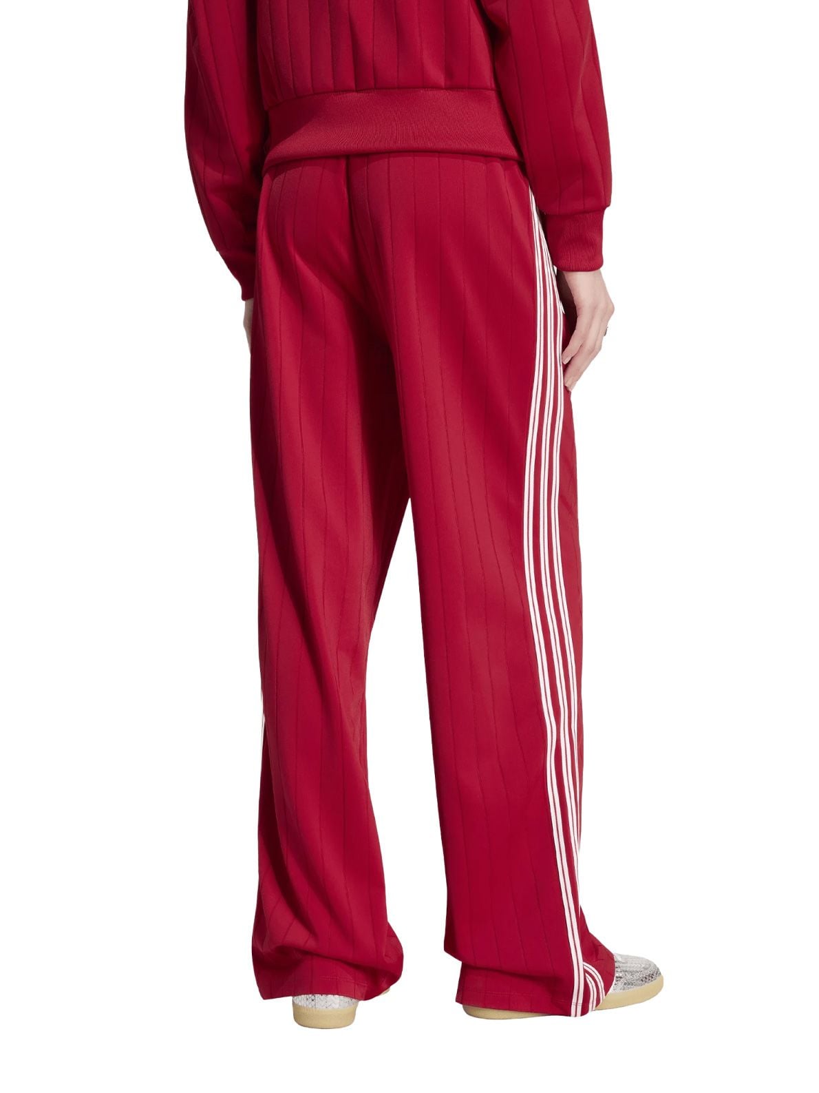 fb loose trackpants red   ADIDAS ORIGINALS