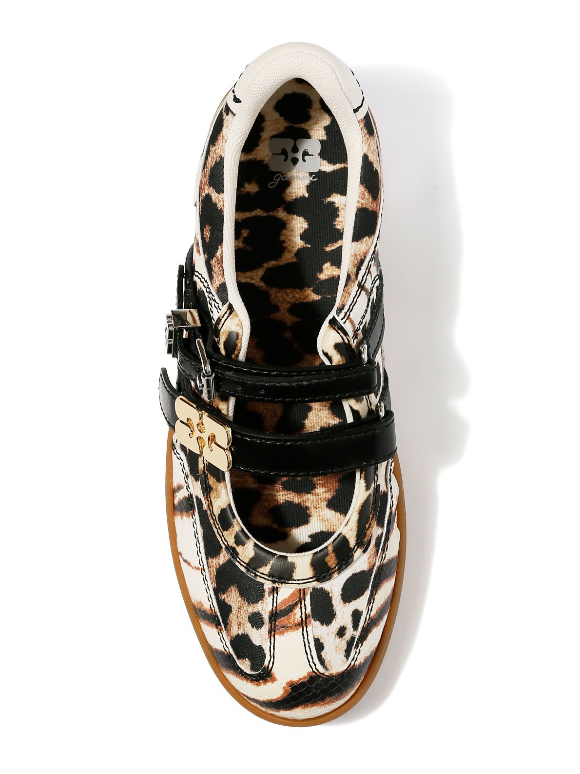 scarpe sue mix animale GANNI