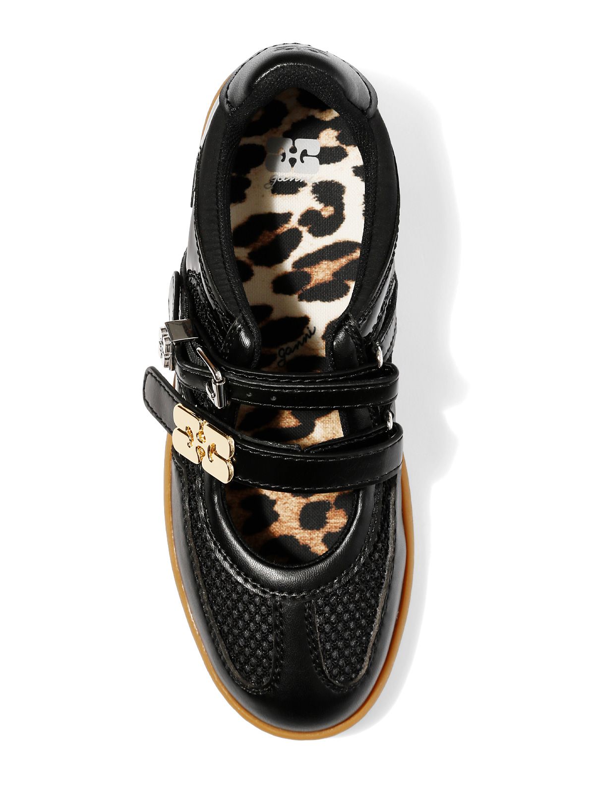 scarpe sue double babies nere GANNI