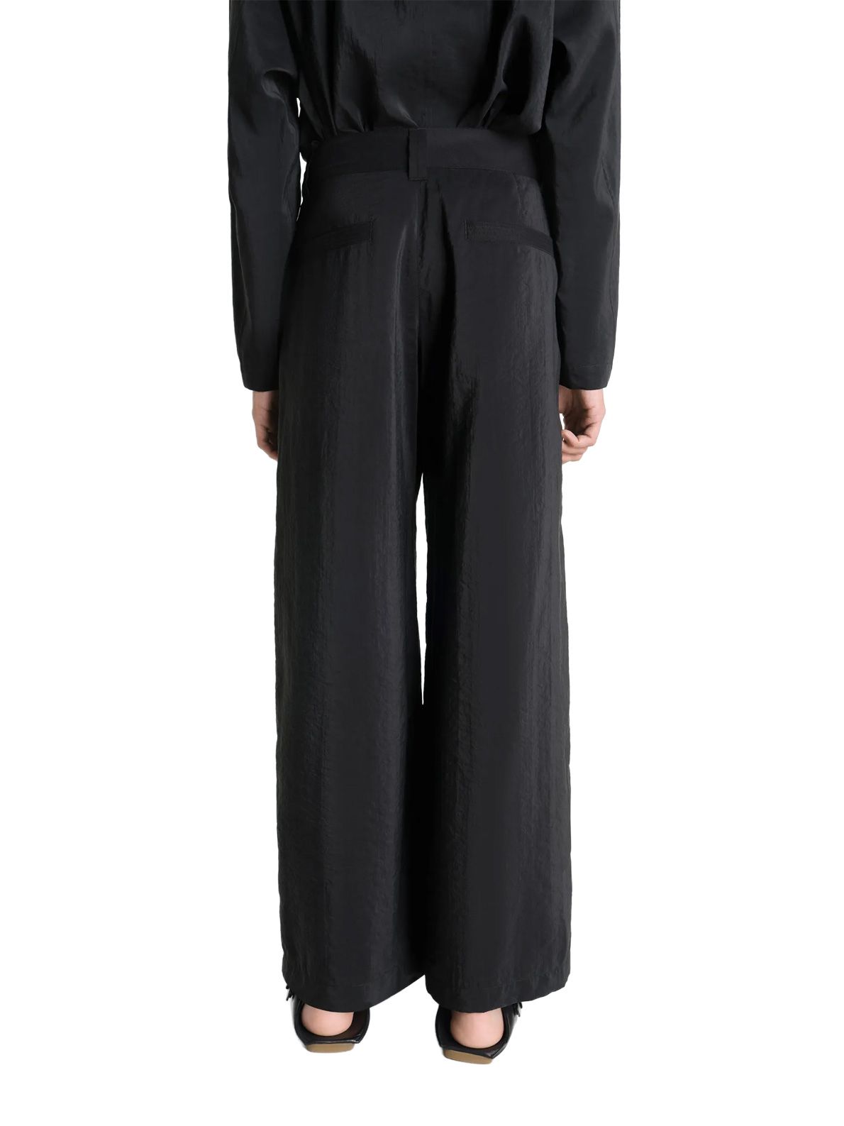 straight tailored pants black  LEMAIRE